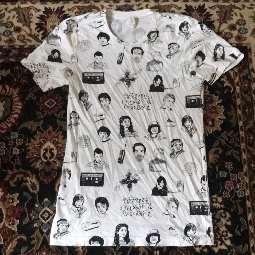 Stranger Things All-Over Print Tee